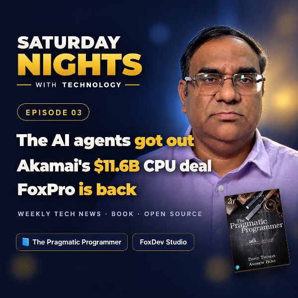 EP03 - Saturday Nights with Technology : Saturday, September 26, 2026 artwork