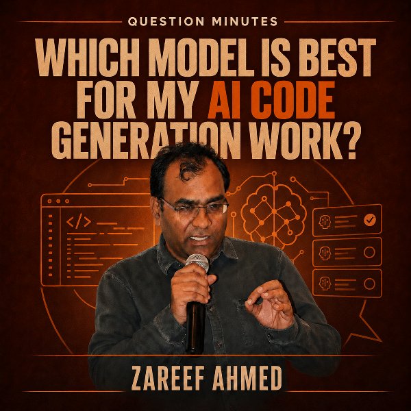 Which model is best for my AI code generation work? artwork